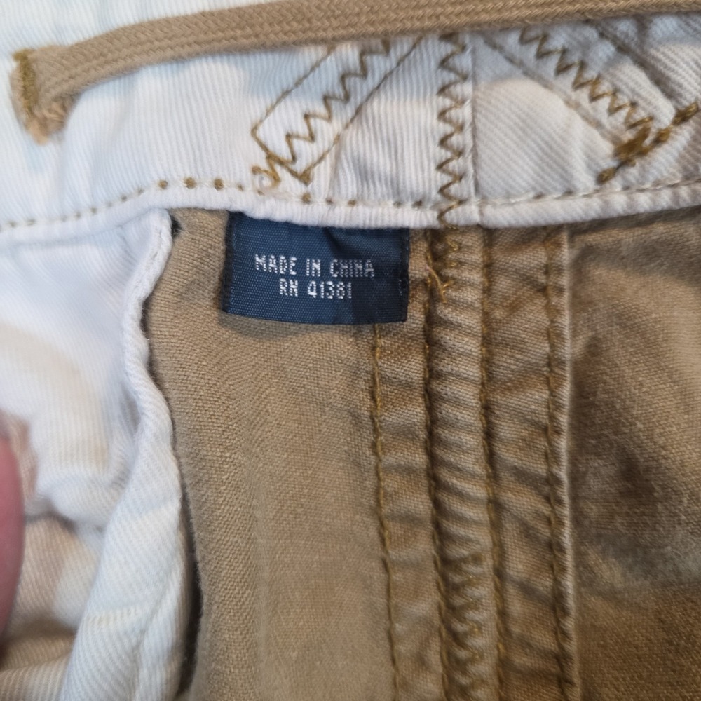 Vintage Polo Ralph Lauren Men's Cargo Pants Khaki RL-067 Utility Surplus- 33/30 - Picture 12 of 16